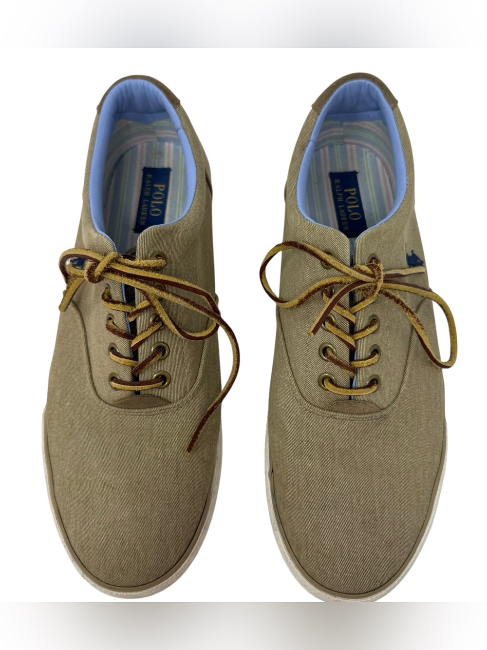 Polo Canvas Vaughn Sneakers -Size 11